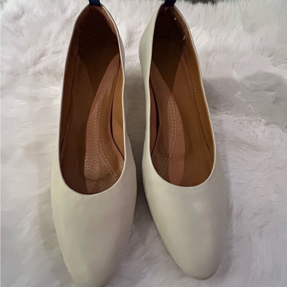 Dr. Liza Luxury Elegant Cream Women's Shoes 9.5W - Picture 2 of 5
